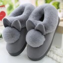 Zapatillas de mujer con orejas de conejo 7