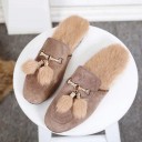 Zapatillas de mujer con pelo 11