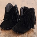 Zapatillas de niña con flecos 2