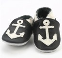 Zapatillas de piel para niños A480 1