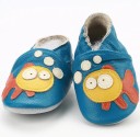 Zapatillas de piel para niños con animales 4