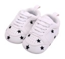 Zapatillas de piel para niños con estrellas 2