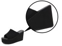 Zapatillas de plataforma de ante para mujer 10