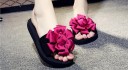 Zapatillas de plataforma para mujer con flores 7