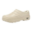Zapatillas ligeras impermeables con puntera cerrada y piel Suela masiva antideslizante Zapatillas aislantes Diseño minimalista moderno 2