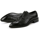 Zapatos bajos de hombre con estampado J2173 5