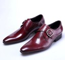 Zapatos bajos de hombre con hebilla J2171 13