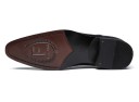 Zapatos bajos de lujo para hombre - Negro-rojo 5