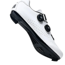 Zapatos de ciclismo unisex con cierre giratorio de nylon, cuero sintético, EVA, construcción sólida para ciclismo en carretera y entrenamiento 7