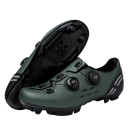 Zapatos de ciclismo unisex con cierre giratorio doble y perforación de nylon, algodón y EVA, construcción resistente para montar en bicicleta 1
