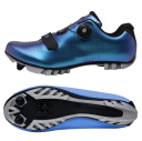 Zapatos de ciclismo unisex con cierre giratorio y correa de nylon PU cuero EVA algodón para ciclismo de carretera y montaña 1