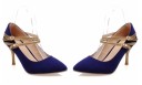 Zapatos de salón de mujer modernos con hebillas J2005 8