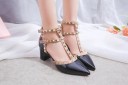 Zapatos de salón para mujer con tacón de bloque 3