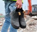 Zapatos de seguridad de cuero para hombre 6
