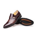 Zapatos de vestir de charol para hombre J1481 7