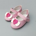 Zapatos para muñeca Par de divertidos zapatos para vestir y jugar Dimensiones 7,5 x 3,7 x 2,5 cm Pequeño accesorio para la colección de la muñeca 5