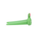 Zară de ușă din silicon 9,3 x 2,6 x 4,5 cm Cactus verde Zără de ușă împotriva curentului Bloc de amortizare pentru ușă Acasă Birou Cameră pentru copii 2