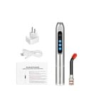 Zariadenie na Terapie Červeným Svetlom Baterka s Úzkym Nástavcom 2,5x17 cm 660nm 850nm 6W LED Úľava od Bolesti Regenerácia Pokožky USB Nabíjanie Časovač 1