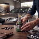 Żarówki LED do reflektorów z kontrolą Bluetooth przez aplikację 3000–8000 K, gniazdo 9006 HB4, chipy CSP, zielono-szare, do auta 12/24 V 7