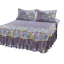 Zarzuć łóżko z poszewkami na poduszki 120 x 200 cm 6
