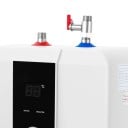 Zásobníkový elektrický ohřívač vody 1500 W s objemem 6 l a LED displejem s regulací teploty o rozměrech 33 x 23 x 24 cm v bílé barvě 2