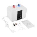 Zásobníkový elektrický ohřívač vody 1500 W s objemem 6 l a LED displejem s regulací teploty o rozměrech 33 x 23 x 24 cm v bílé barvě 5