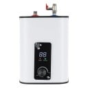 Zásobníkový elektrický ohřívač vody pod umyvadlo 1500 W s objemem 8 l a LED displejem o rozměrech 35 x 24 x 24 cm v bílo-černém provedení 3