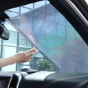 Zatemňovací duhovací roleta bez vrtání 45x125 cm Roleta na okno s přísavkami Duha Efekt Protisluneční Roleta do auta i bytu 2