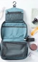 Závesná cestovná kozmetická taška s háčikom Rozkladací organizér na toaletné potreby Sieťované vrecká Bočné pútko Polyester 14 x 8 x 22 cm 7