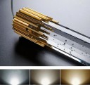 Závesné LED svietidlo s akrylovou trubicou a bublinkovým efektom v Nordic štýle, 3W, výška trubice 33 cm, do obývacej izby alebo spálne 5