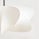 Závesné svietidlo japonský štýl hodvábne tienidlo nepravidelný tvar priemer 50 cm kábel 120 cm objímka E27 železo nad jedálenský stôl 2