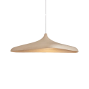 Závesné svietidlo japonský štýl plochý tanier 100 x 53 x 27 cm základňa 12 cm kábel 150 cm polymér kov LED 40 W tri teploty svetla E27 1