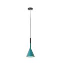 Závesné svietidlo moderné kuželové tienidlo studené svetlo výška 36 cm priemer 15 cm kábel 150 cm kov LED žiarovka E27 12