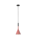 Závesné svietidlo moderné kuželové tienidlo studené svetlo výška 36 cm priemer 15 cm kábel 150 cm kov LED žiarovka E27 15