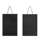 Závěsný organizér na vlasové doplňky s poutky 30 poutek 59,3 × 30,8 cm plstěný nástěnný organizér na sponky, gumičky a čelenky 2