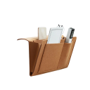Závěsný plstěný kapsář k posteli nebo gauči 32x20x9 cm organizér pro telefon ovladač knihy a drobnosti vedle matrace 4