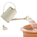 Zavlažovací konev 33×23×14 cm odnímatelná hubice PP bílá ruční konvice na zalévání rostlin zahrada interiér 1