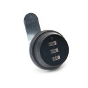 Zăvor combinat cu rotiță pentru dulap 20 mm cu cod de 3 cifre fără cheie pentru mobilier, cutii poștale și uși cu grosimea de 1–13 mm 8