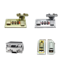 Zăvor combinat stâng cu cod pe 3 cifre 65 × 29 mm zăvor mecanic de securitate pentru cutii și boxuri de depozitare 5