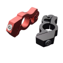 Zăvor de siguranță pentru ghidonul motocicletei 136 × 56 mm din aliaj de aluminiu zăvor de gaz împotriva furtului motocicletei cu 2 chei 2