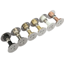 Zăvor de ușă magnetic din oțel inoxidabil Suport de perete pentru uși Forță magnetică puternică Montaj cu bandă adezivă sau șuruburi Instalare ușoară 4