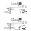 Zăvor electromagnetic 180 kg 170 x 40 x 21 mm zăvor magnetic de securitate pentru uși sistem de acces 4
