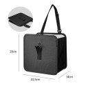 Zawieszany kosz na śmieci do auta 23 x 22,5 x 14 cm składany wodoodporny organizer na siedzenie wnętrza pojazdu 2