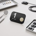 Zębowy rentgenowy fosforowy dysk z magnesem, rozmiar 1, 24 x 40 mm, cyfrowy sensor PSP, czarny, do zdjęć wewnątrzustnych w stomatologii 3