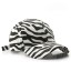 Zebra mintás női siltes sapka 6