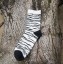 Zebra motívumú férfi zokni 7