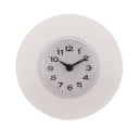 Zegar do łazienki z przyssawką Analogowa tarcza z arabskimi cyframi Silikon i PVC Wymiary 87 x 25 mm W tym bateria guzikowa R44 1