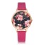 Zegarek damski z tarczą w kształcie kwiatka J3193 16