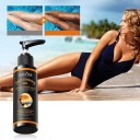 Zelfbruinende olie met pomp zonder strepen snel drogend 100 ml in een flesje voor een natuurlijke bronzen huidtint 2