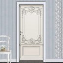 Zelfklevend behang voor deuren met ornament 3